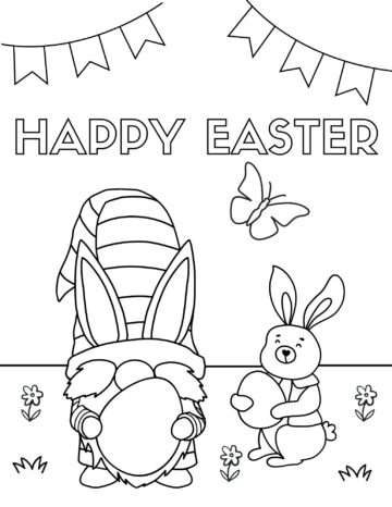 25 Free Printable Easter Coloring Pages for Kids - Prudent Penny Pincher