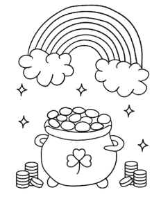 20 Free St Patrick's Day Coloring Pages for Kids - Prudent Penny Pincher