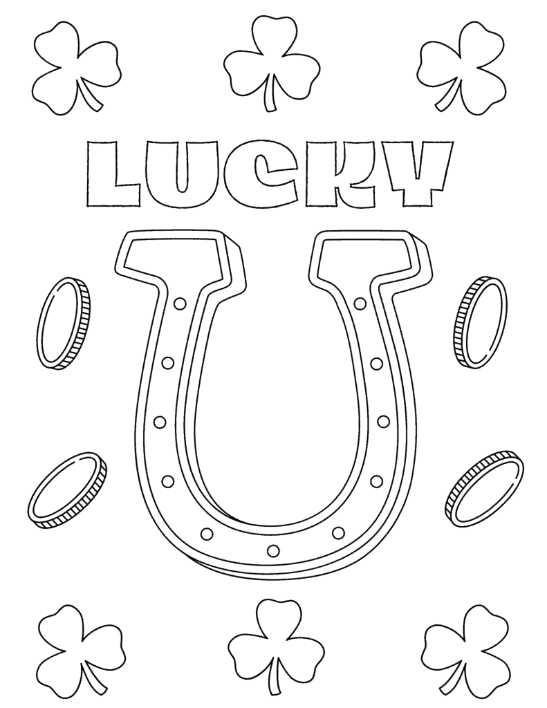 20 Free St Patrick's Day Coloring Pages for Kids - Prudent Penny Pincher