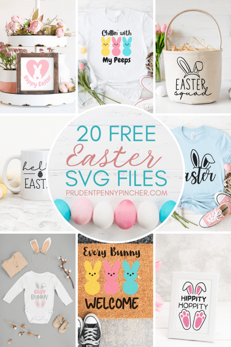 20 Free Easter SVG Files - Prudent Penny Pincher