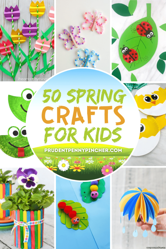 Spring Crafts for Kids - Art and Craft Project Ideas for All Ages - Easy  Peasy and Fun
