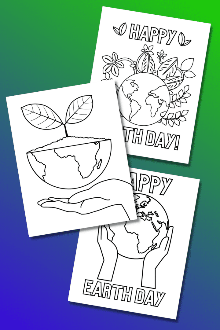 Free Printable Earth Day Coloring Pages for Kids - Prudent Penny Pincher