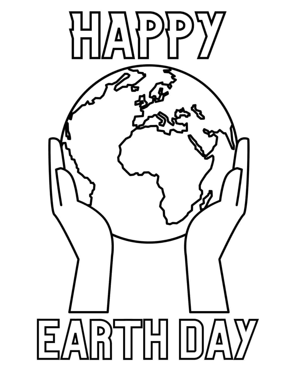 Free Printable Earth Day Coloring Pages for Kids - Prudent Penny Pincher