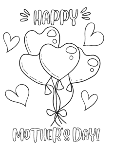 20 Free Printable Mother's Day Coloring Pages for Kids - Prudent Penny ...