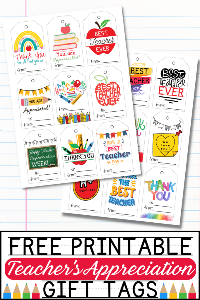 free printable teacher appreciation gift tags