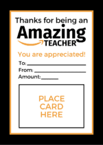 Free Printable Teacher Appreciation Gift Cards - Prudent Penny Pincher