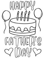 25 Free Printable Father's Day Coloring Pages for Kids - Prudent Penny ...