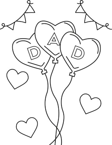 25 Free Printable Father's Day Coloring Pages for Kids - Prudent Penny ...