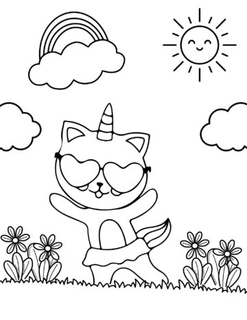 30 Free Printable Cat Coloring Pages - Prudent Penny Pincher