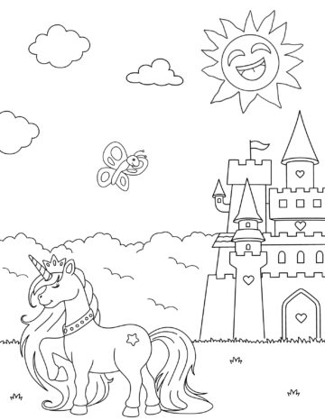 20 Free Printable Unicorn Coloring Pages Prudent Penny Pincher – NBKomputer