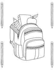 20 Free Back to School Coloring Pages for Kids - Prudent Penny Pincher