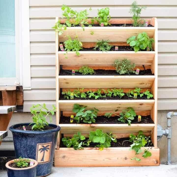 60 DIY Vertical Garden Ideas for Small Spaces - Prudent Penny Pincher