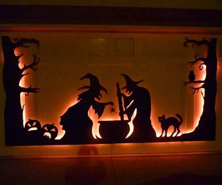 20 Diy Outdoor Halloween Lighting Ideas - Prudent Penny Pincher