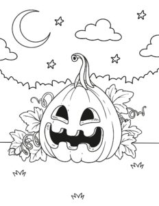 Free Pumpkin Coloring Pages - Prudent Penny Pincher