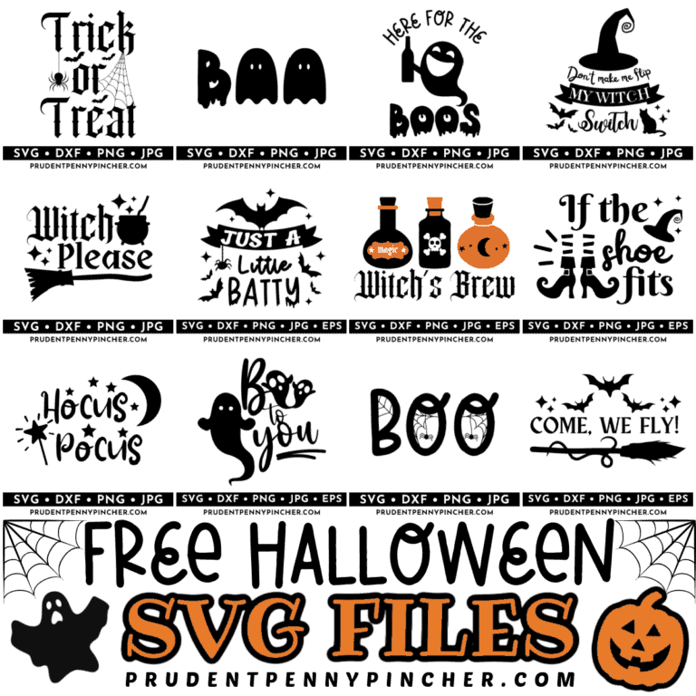 35 Free Halloween SVG Files - Prudent Penny Pincher