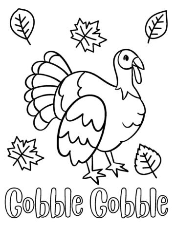 30 Free Thanksgiving Coloring Pages for Kids and Adults - Prudent Penny ...