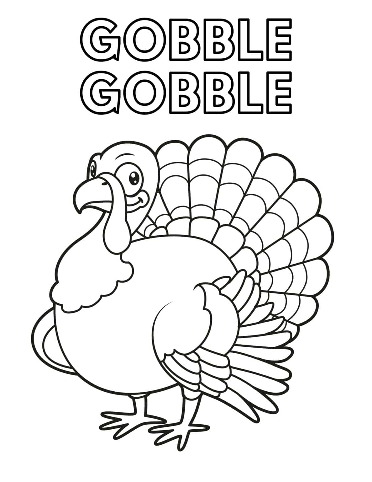 30 Free Thanksgiving Coloring Pages for Kids and Adults - Prudent Penny ...