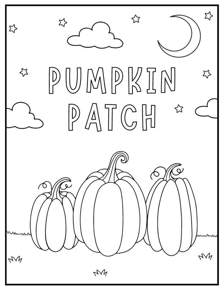 30 Free Printable Fall Coloring Pages - Prudent Penny Pincher