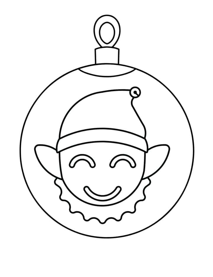 20 Free Christmas Elf Coloring Pages for Kids - Prudent Penny Pincher