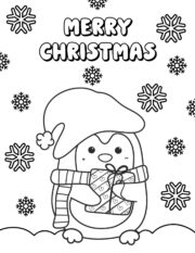 15 Free Penguin Coloring Pages for Kids - Prudent Penny Pincher