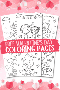 50 Free Valentine Coloring Pages for Kids - Prudent Penny Pincher