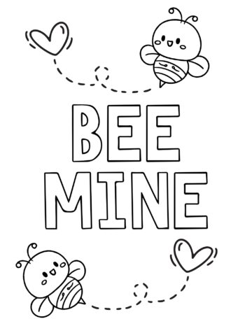 50 Free Valentine Coloring Pages for Kids - Prudent Penny Pincher