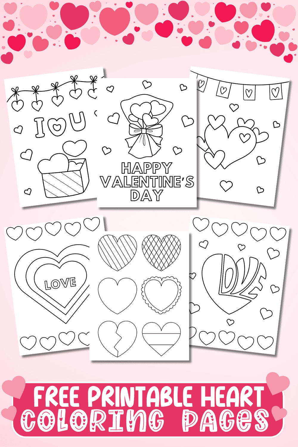 25 Free Heart Coloring Pages for Kids - Prudent Penny Pincher