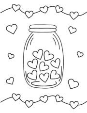 25 Free Heart Coloring Pages for Kids - Prudent Penny Pincher