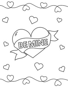 25 Free Heart Coloring Pages for Kids - Prudent Penny Pincher