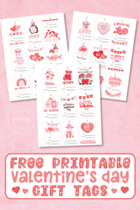 Free Printable Valentine Tags - Prudent Penny Pincher
