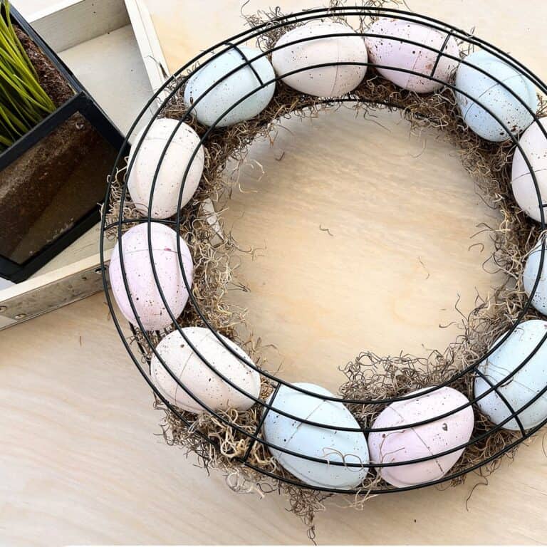 20 DIY Dollar Store Easter Wreaths - Prudent Penny Pincher