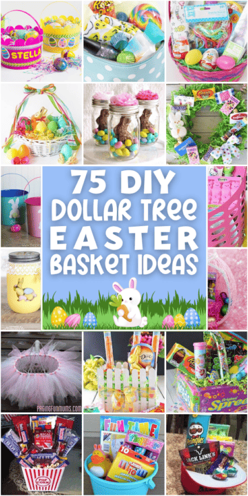 70 Dollar Store DIY Easter Baskets - Prudent Penny Pincher