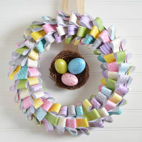 20 DIY Dollar Store Easter Wreaths - Prudent Penny Pincher