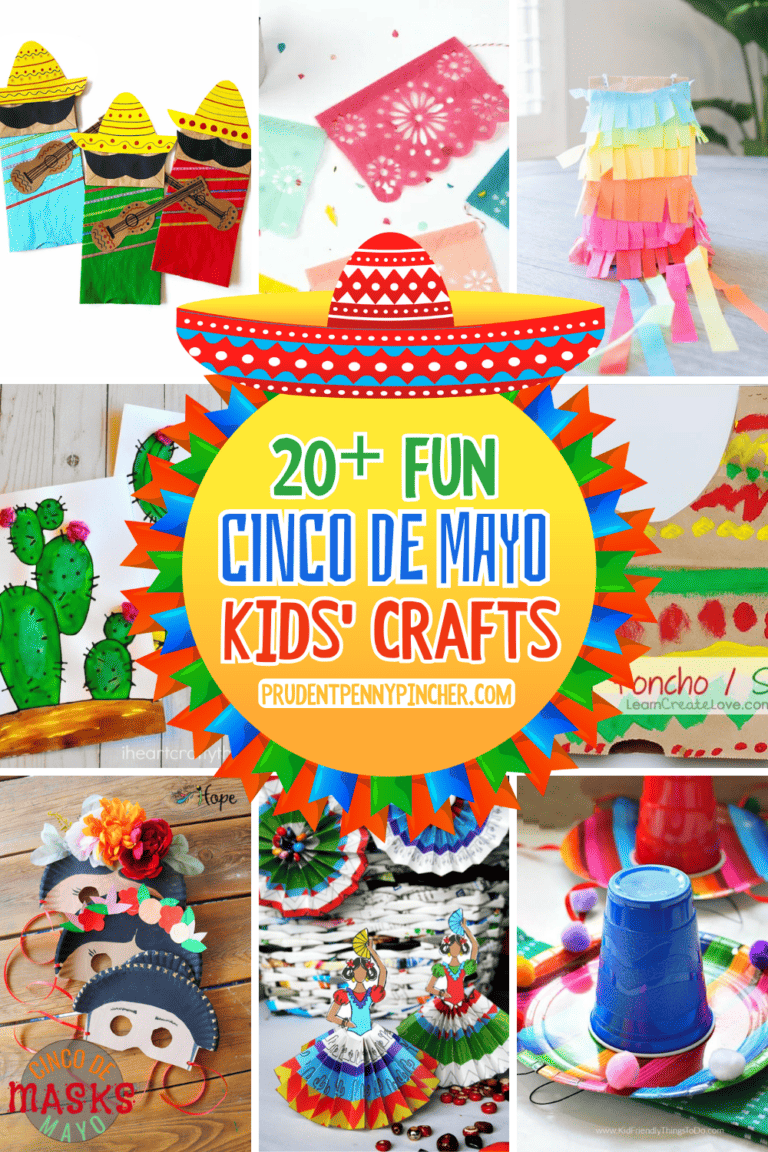 20 Fun and Easy Cinco de Mayo Crafts for Kids - Prudent Penny Pincher