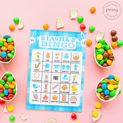 Free Printable Easter Bingo Game - Prudent Penny Pincher