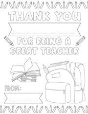 Free Printable Teacher Appreciation Coloring Pages for Kids - Prudent ...