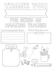 Free Printable Teacher Appreciation Coloring Pages for Kids - Prudent ...