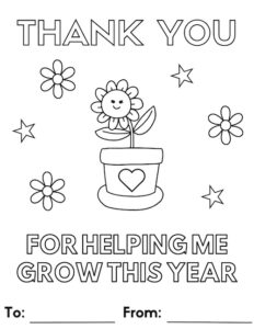 Free Printable Teacher Appreciation Coloring Pages for Kids - Prudent ...