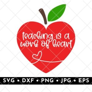 15 Free Teacher SVG Files - Prudent Penny Pincher