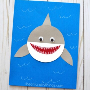 25 Fun and Easy Shark Crafts for Kids - Prudent Penny Pincher