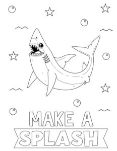 Free Printable Shark Coloring Pages for Kids - Prudent Penny Pincher