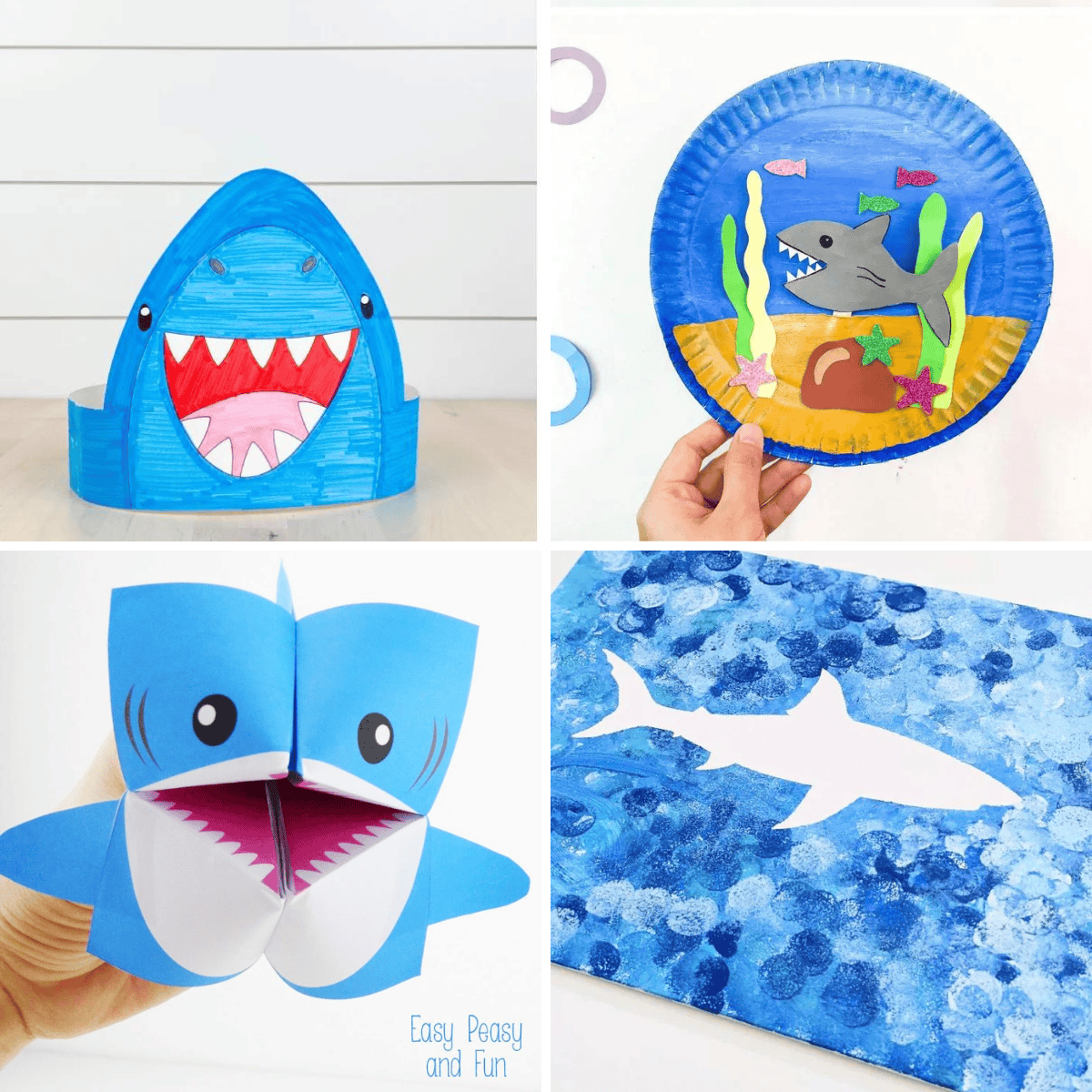 25 Fun and Easy Shark Crafts for Kids - Prudent Penny Pincher