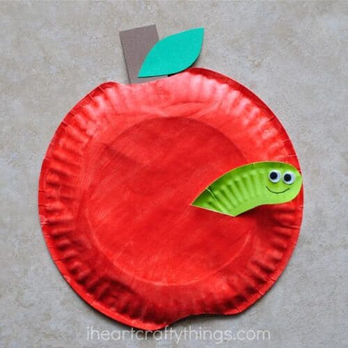 25 Fun and Easy Apple Crafts for Kids - Prudent Penny Pincher