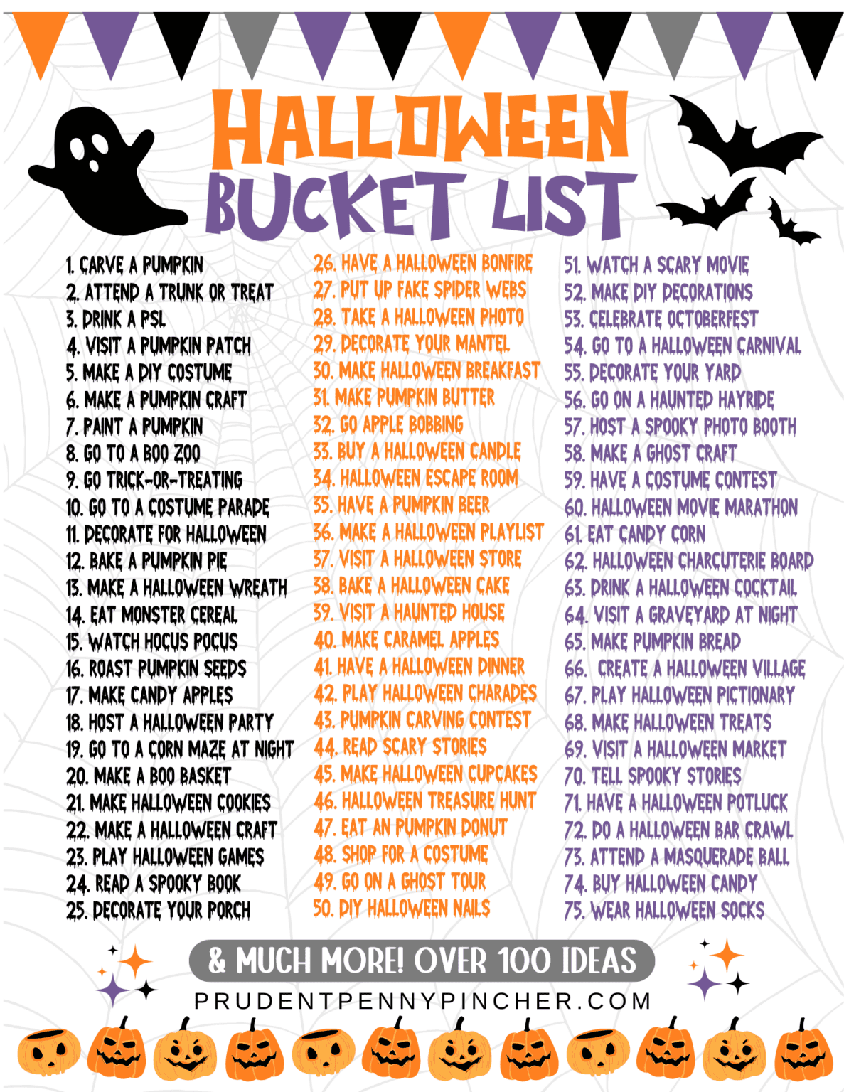 The Ultimate Halloween Bucket List: 100 Fun Activities for All Ages ...