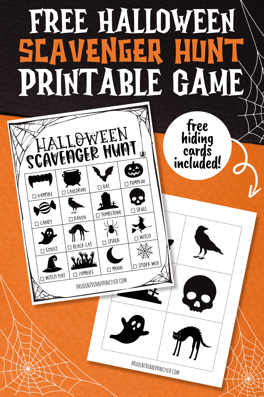 Free Printable Halloween Scavenger Hunt Game