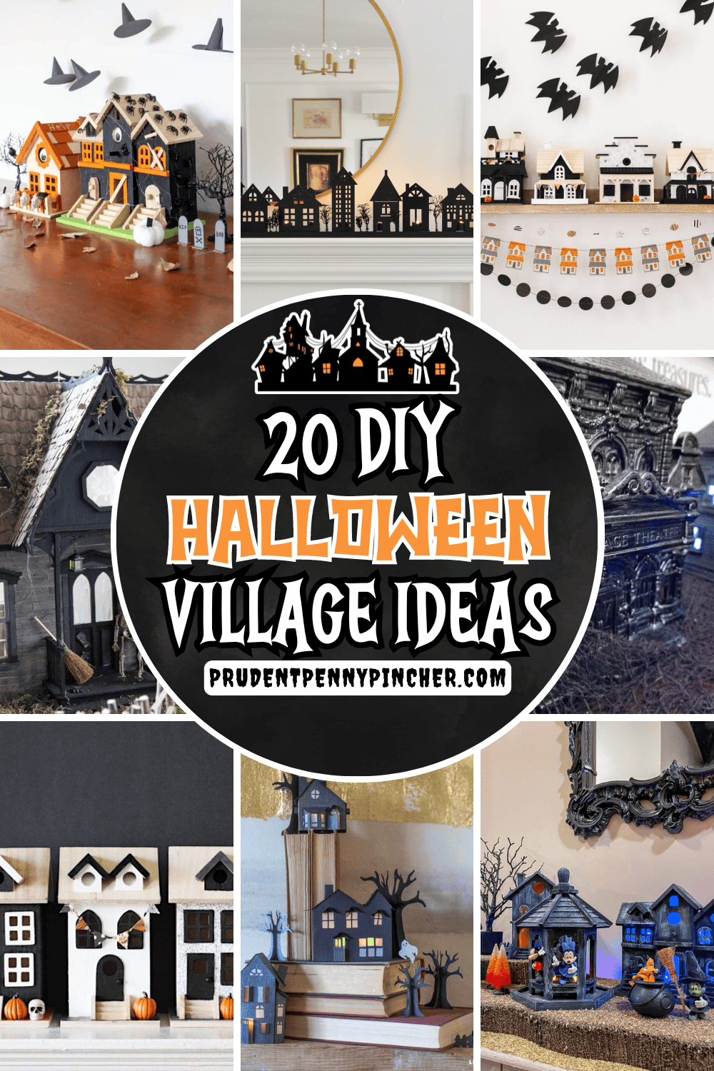 Halloween Village Display Ideas