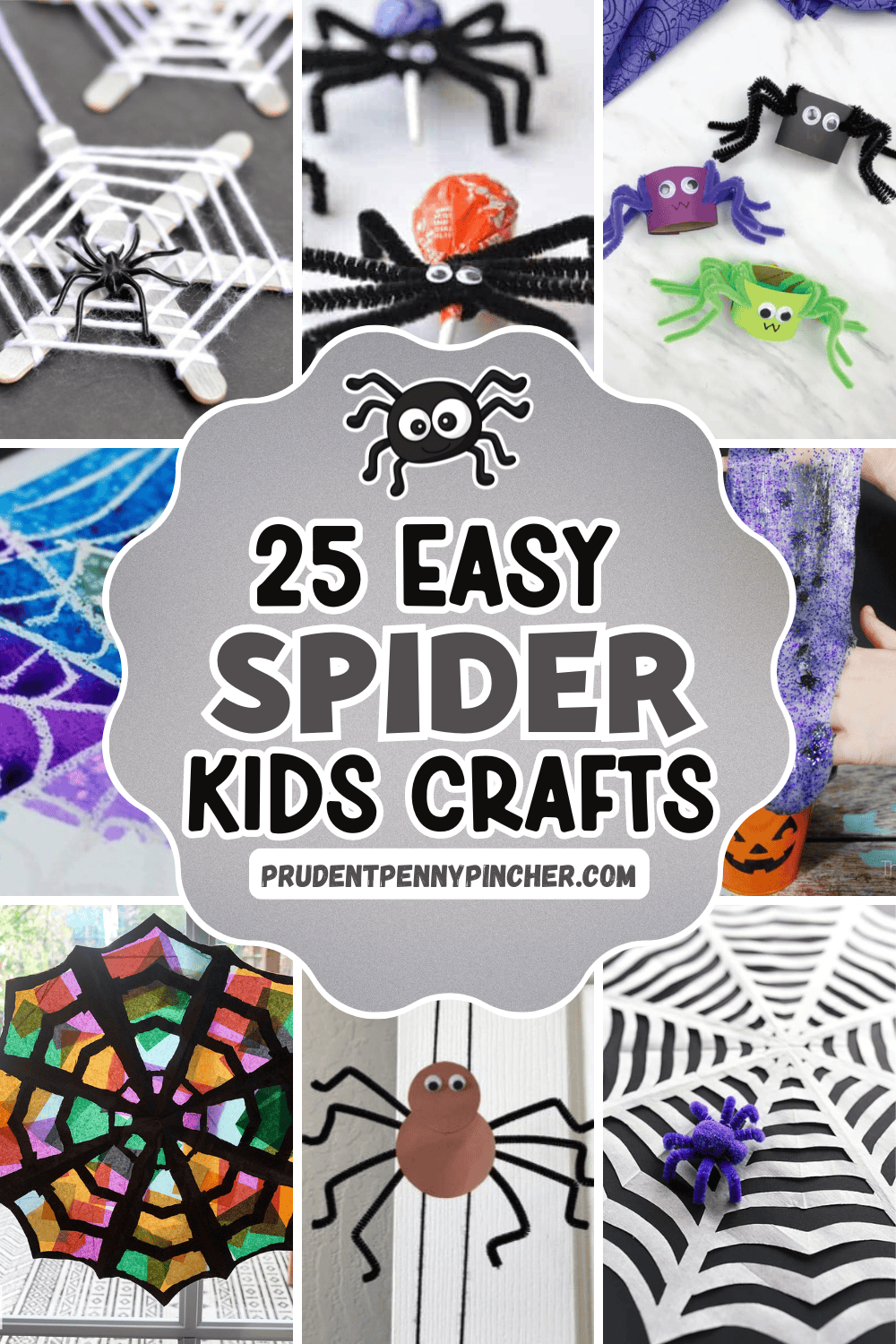 25 Fun Halloween Spider Crafts for Kids