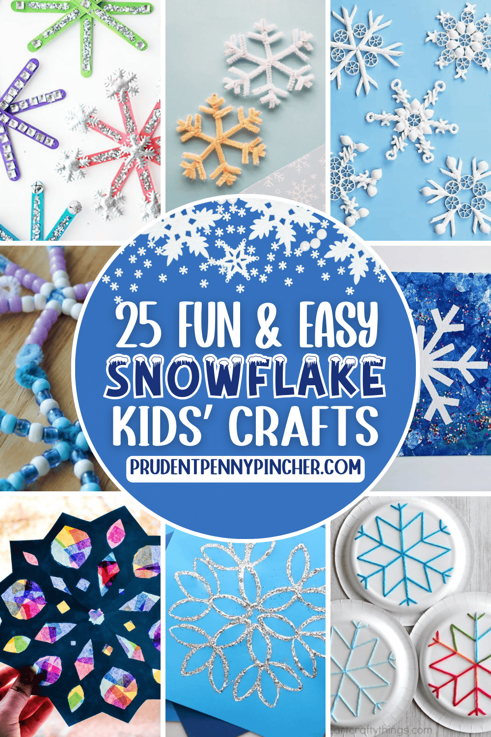 Snowflake Crafts for Kids